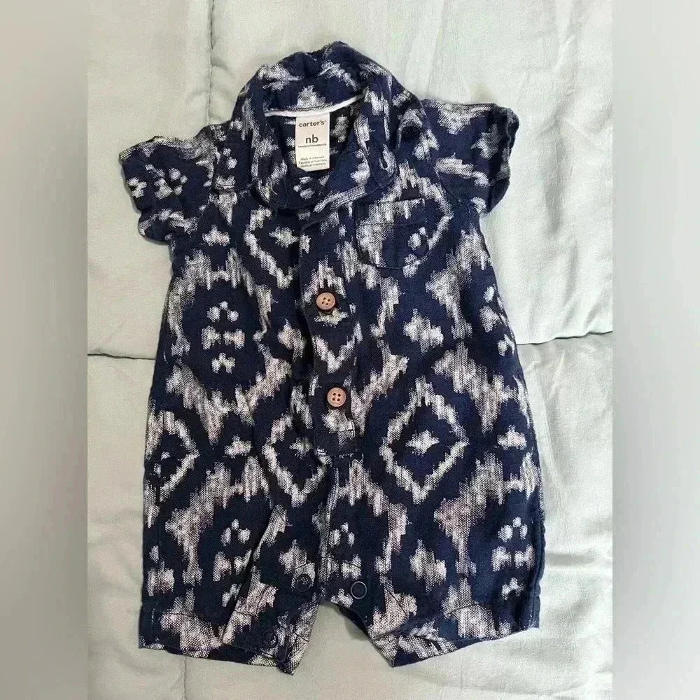 Carter’s baby boy Newborn romper